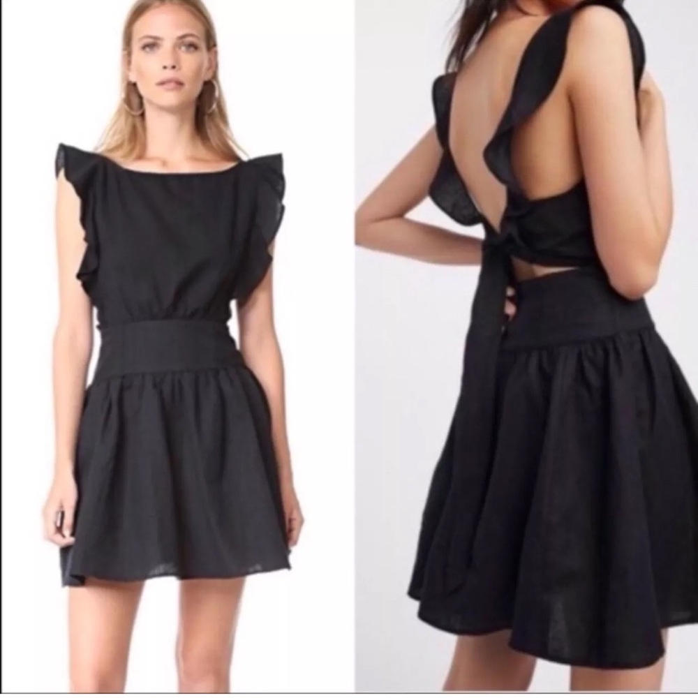 Free people Erin ruffle dress
